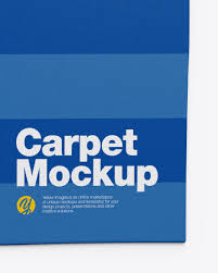 Download Carpet Mockup In Indoor Advertising Mockups On Yellow Images Object Mockups PSD Mockup Templates