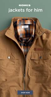 Post Copy Shop The Latest In Men S Outerwear And Jackets At Kohl S Cooler Weather Definitely Men S Coats And Jackets Mens Fashion Casual Mens Clothing Styles