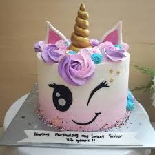 #takuya fujima #hello kitty #sanrio #sanrio collab #moe #anime #illustration #moe illustration. Kek Afrina Unicorn Birthday Cake