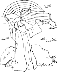 Supercoloring.com is a super fun for all ages: Fresh Color Noah S Ark Rainbow Coloring Page