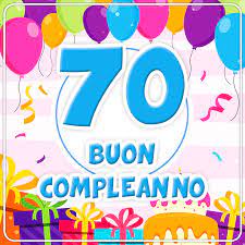 Raggiungere i 70 è un grosso problema. Immagini Compleanno 70 Anni Immagini