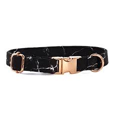 This Black Marble Collar Is Everything An Ideal Luxury Dog Collar For Any Golden Pup Luxury Dog Collars Dog Collars Leashes Cute Dog Collars