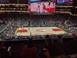 To search tickets in these sections, select an event and apply the filter for home or visitor benches. Terrace 23 At State Farm Arena Atlanta Hawks Rateyourseats Com