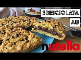 Sbriciolata Au Nutella Kinder Craquez Pour Cette Etonnante Recette Gourmande Simple Et Rapide Nutella Recette Gateau Nutella Gateau Au Nutella