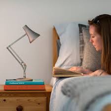 Buy Anglepoise 90 Mini Mini Desk Lamp Warm Silver Blush Amara