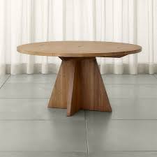 Crate Barrel Monarch 60 Solid Walnut Round Dining Table 2 299 Liked On Polyvore Featu Walnut Dining Table Circular Dining Table Round Wood Dining Table