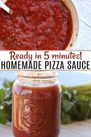Homemade Pizza Sauce Recipe Is So Easy To Make It Is The Best Tomato Sauce For Pizza That You Can Fast Try This Easy Pizza Sauce Recipe Homemade Today Recipe