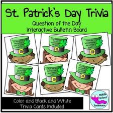 You will love these festive boozy st. St Patricks Day Trivia Worksheets Teaching Resources Tpt