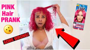 Shampoo prank part 12 is here! Pink Hair Dye Shampoo Prank On Sister Ruins Her Hair Youtube