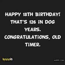 18th Birthday Puns