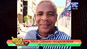 Actor Mario Cabezas continúa recuperándose de parálisis facial