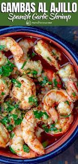 Best Spanish Garlic Shrimp Recipe Gambas Al Ajillo Ready In 10 Minutes Juicy Large Shri In 2021 Mediterranean Dishes Appetizer Recipes Spanish Garlic Shrimp Recipe