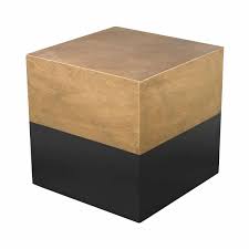 Maybe you would like to learn more about one of these? Shop Black And Gold Cube Side Table Furniture Store In Houston Tx Design House