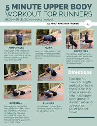 running workouts 5 minute upper body