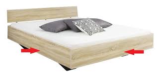 Coffre bois panaché de particules épaisseur 25 mm. Cadre De Lit 140 X 200 Cm Philipp Ton Chene Sonoma Sb Meubles Discount