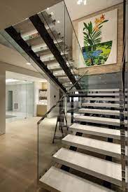Sumptuous Dream Home With Epic Los Angeles Skyline Views Modern Staircase Stairs Design Staircase Design