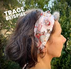 Knotted Headband Black-gray Stripes Knotted Headband Hairband Knot Bandeau  Headband Bandana Fitness Yoga Sport Festival Gothic