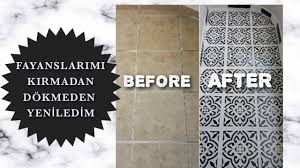 Fayans Boyama Balkon Fayans Boyama Fayans Nasil Boyanir How To Paint Tiles Youtube