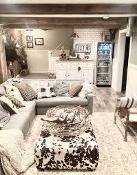 9 Amazing Finished Basement Design Ideas Finished Basement Designs Basement Living Rooms Basement Design