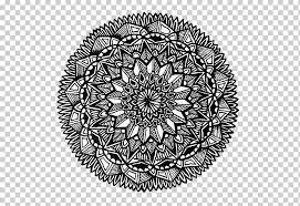 Black And White Mandala Artwork With Black Background Mandala Tattoo Sophisticated Miscellaneous Tattoos Png Klipartz Temporary tattoo, make up, paper, ink, skin pen, flash tattoo, face painting, tattooing. black and white mandala artwork with
