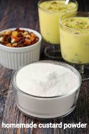 Custard Powder Recipe Homemade Custard Flour Eggless Custard Recipe Homemade Custard Custard Powder Recipes Powder Recipe