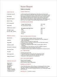 This is a short 2 pages cv suitable for a recent graduate looking for internship, p1/p2 or a junior position in a software development field or. 8 Internship Resume Templates Pdf Doc Free Premium Resume Templates Resume Template Internship Resume