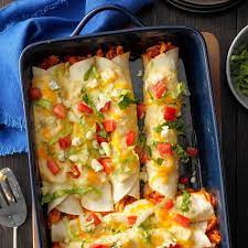 Buffalo Chicken Enchiladas Recipe Buffalo Chicken Enchilada Recipe Recipes Dinner Recipes Crockpot