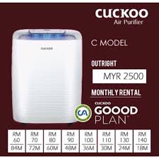 Singapore's 1st air purifier + humidifier with periodic service. Cuckoo Air Purifier Penapis Udara Shopee Malaysia