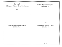 If you are unsure about how to confess or you feel uneasy, just. 5 Steps To Make A Good Confession Mini Book That Resource Site