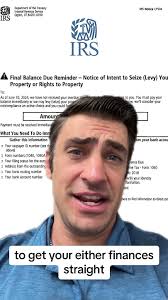 The CP504 Notice is Scary. Here are a couple ways to handle it if you get  one #irs #taxhelp #taxes