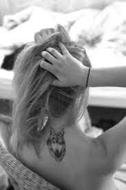 90 Wolf Tattoo Designs Cuded Back Of Neck Tattoo Small Wolf Tattoo Wolf Tattoo Designs