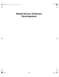 Model Driven Software Development Manualzz Com