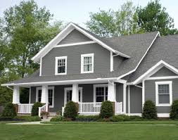 Check spelling or type a new query. White Trim Modern Grey House Exterior Color Schemes Novocom Top