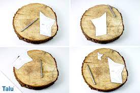 Will man diese weihnachtssterne basteln benötigt man lediglich kleber, schere und sieben butterbrottüten aus papier. Sterne Aus Holz Selber Machen Holzsterne Zum Basteln Talu De