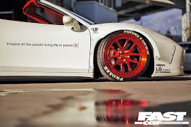 Lb performance liberty walk white ferrari 458 1:64 resin car model with box. Liberty Walk Ferrari 458 Spider Fc Throwback Fast Car