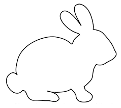 Konijnen Mal Knutselen Konijn Knutselen Pasen Dieren Knutselen