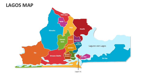 Lagos Map