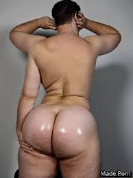 Porn image of oil big ass big hips 18 standing hairy full shot created by AI