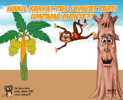 Exco kelantan akan buat laporan polis. 256 Karikatur Wakil Rakyat Pas Lompat Parti Umpama Monyet Flickr
