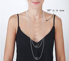Then measure that piece with a ruler or measurement tape to find out your perfect. Necklace Length Chart Oak Luna