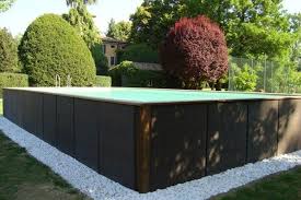 Pin By Karissa Brossart On Landscaping Gardening Ideas Small Backyard Pools Rectangle Pool Pool Houses
