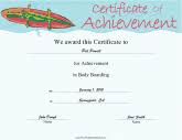 Come on in and hunker down for the long haul. Quiz Winner Award Printable Certificate