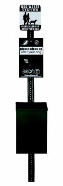 The poly dogipot® quik pet station features a poly waste bag dispenser for smart™ litter pick up bags, as well as a pet waste pickup sign. 18 Pet Waste Station Ideas