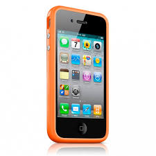 Concours pour gagner un iphone 5. Coque Bumper Hq Orange Pour Apple Iphone 4s 4 Clubcase Fr