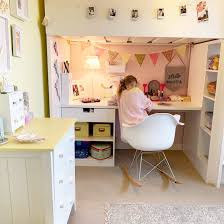 Ikea stuva fritids high sleeper (småstad loft bed). Bright And Girlie Girls Bedroom Stuva Loft Bed Loft Bed Ikea Stuva Loft Bed