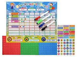 zonjot magnetic star reward chore chart for toddlers and