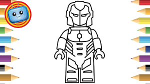 Pin By Jay Lim On Kids Art Lego Iron Man Easy Drawings Drawing Games