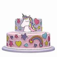Unter tortendeko verstehen wir in unserem shop in der regel alle nicht essbaren produkte, mit denen sich torten oder kuchen dekorieren lassen. Tortenaufleger Kuchen Tattoo Einhorn Zuckerpapier24 De