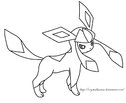 Pokemon eevee evolutions coloring pages are a fun way for kids of all ages to develop creativity, focus, motor skills and color recognition. Pokemon Coloring Pages Eevee Evolutions Glaceon