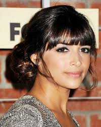Bangs and buns, don't you think they are great together? Bun Hairstyle With Side Bangs Novocom Top